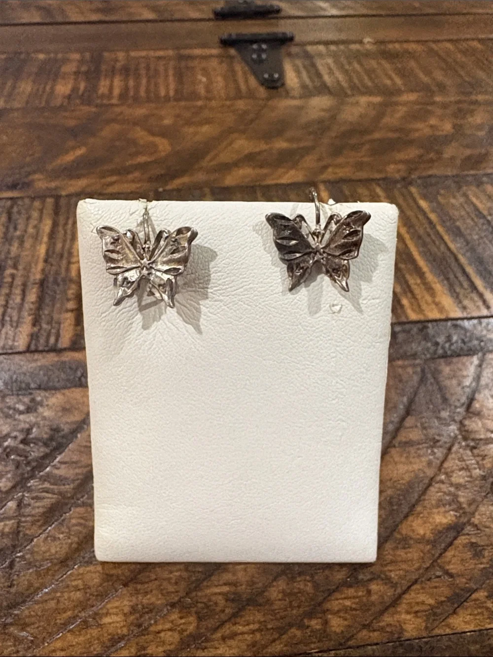 Vintage Sterling Butterfly  Earrings - Women's Jewelry